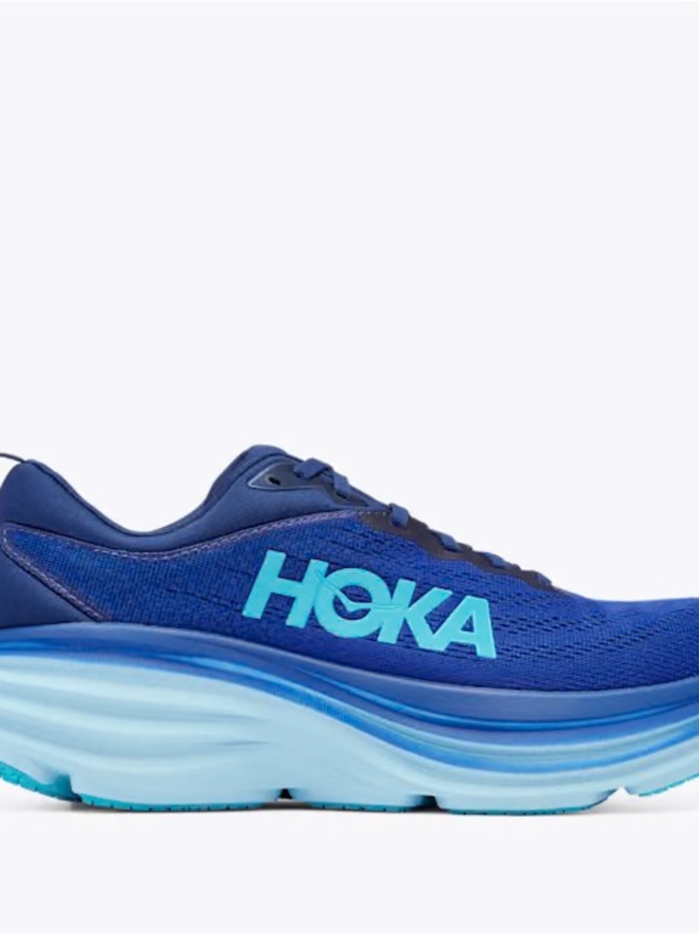 Hoka One One HOKA Bondi 8 Bellwether Blue size 12